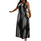 ⏳50 % de réduction pour une durée limitée⏰Robe longue imprimée sans manches pour femme♨️👗