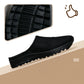Mules en maille confortables et respirantes