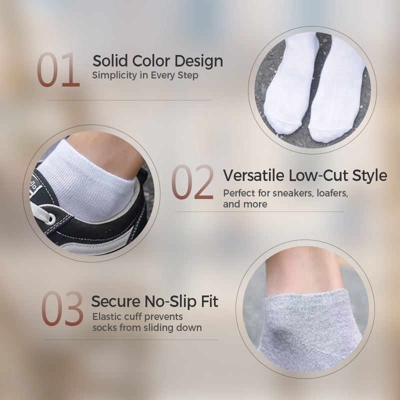 🧦✨ גרביים ספורטיביים נושמים מתערובת כותנה — נוחים, עמידים וסגנוניים 💟🏃