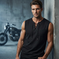 Débardeur décontracté à lacets pour homme