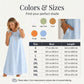 Robe d'été sans manches à volants pour femme