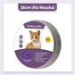 Colliers anti-puces et anti-tiques ajustables pour chiens et chats
