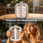 🥳SOLDES EXCEPTIONNELLES 2026🥳💞PLUS DE 50 000 EXEMPLAIRES VENDUS !👵 Bouilloire portable en silicone avec moule à glaçons