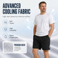 Ensemble t-shirt et short à séchage rapide pour homme