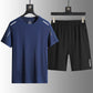 Ensemble t-shirt et short à séchage rapide pour homme