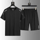 Ensemble t-shirt et short à séchage rapide pour homme