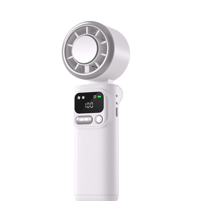 ❄️🌬️ 50 % DE RÉDUCTION ! Ventilateur portable avec plaque de refroidissement à glace – Refroidissement par évaporation, 3 vitesses et batterie rechargeable – Idéal pour les journées chaudes, au bureau et en extérieur ✨