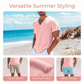 Chemise d'été légère et respirante pour la plage
