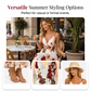 👗 50% DE RÉDUCTION 🌺 Robe maxi à bretelles spaghetti imprimée – Fluide, légère & bohème – Parfaite pour la plage, les vacances ou les journées chaudes – look romantique et facile à porter ☀️✨🌸