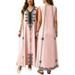 Robe fluide à encolure en V flatteuse