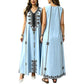 Robe fluide à encolure en V flatteuse