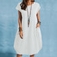 Robe de poche décontractée ample en coton et lin pour femmes✨10% de réduction sur 2 pièces & Livraison Gratuite✨