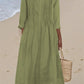 Robe chemise fluide