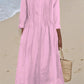 Robe chemise fluide