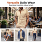 Chemise décontractée à manches courtes pour homme