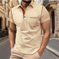 Chemise décontractée à manches courtes pour homme
