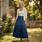 Women Casual Denim Maxi Skirt