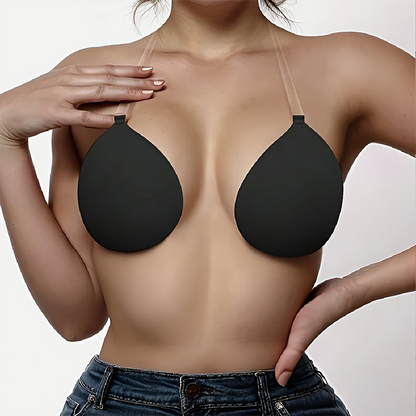⏳50 % de réduction pour une durée limitée⏰Soutien-gorge invisible en silicone, à encolure dos nu et forme en goutte d'eau👙