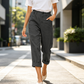 🔥-54%👖 Pantalon Femme Décontracté – Taille Haute Poches Confort Coupe Ample🤍  pour le quotidien