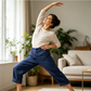 🔥-54%👖 Pantalon Femme Décontracté – Taille Haute Poches Confort Coupe Ample🤍  pour le quotidien