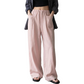 ✨Pantalon large à taille haute et cordon de serrage pour femme