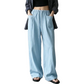 ✨Pantalon large à taille haute et cordon de serrage pour femme