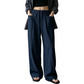 ✨Pantalon large à taille haute et cordon de serrage pour femme