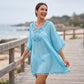 ⌛50 % Rabatt am letzten Tag – Strandpareo für Damen aus gehäkeltem Patchwork mit Quaste