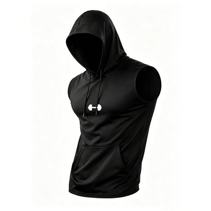 🎉 Soldes 2026 — Plus de 37 000 vendus ! 🏋️ Sweat à Capuche Sans Manches Athlétique Homme – Mobilité Maximale 💪