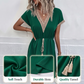 Robe bohème à encolure en V en dentelle pour femme