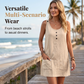 Robe d'été sans manches pour femme, avec poches