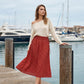 ✨ -50% | Jupe midi à pois pour femme – Légère, confortable et élégante