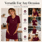 Robe t-shirt ample d'été pour femme, avec poches