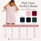 Robe t-shirt ample d'été pour femme, avec poches