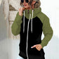 Grand sweat à capuche femme hiver manches longues poche zippée ample grand sweat