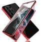 Coque de Téléphone en Verre Double Face Magnétique pour la Série S22
