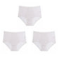 Culotte en soie glacée taille haute anti-fuite grande taille L-5XL
