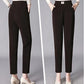 Pantalon féminin d'automne et d'hiver plus en velours épais