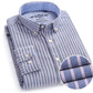 La chemise oxford à col boutonné de haute qualité pour hommes.