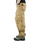 Pantalon pour hommes à poches tridimensionnelles extérieures multi-poches Pantalons décontractés pour hommes