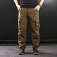 Pantalon pour hommes à poches tridimensionnelles extérieures multi-poches Pantalons décontractés pour hommes