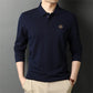 T-shirt à manches longues en pur coton pour hommes