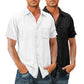 💥Soldes d'été - 49% de réduction💥chemise à manches courtes pour hommes