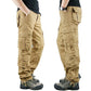 Pantalon pour hommes à poches tridimensionnelles extérieures multi-poches Pantalons décontractés pour hommes