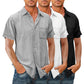 💥Soldes d'été - 49% de réduction💥chemise à manches courtes pour hommes