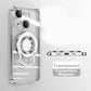 Etui Invisible Plating Bracket Magnetic Closure Case pour iPhone