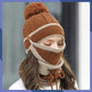 Costume d\'hiver (masque, chapeau, écharpe)