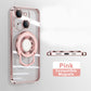 Etui Invisible Plating Bracket Magnetic Closure Case pour iPhone