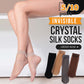 Chaussettes invisibles en soie cristal-3