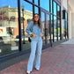 Jean flare extensible à taille haute 🔥Achetez-en 2, livraison gratuite🔥